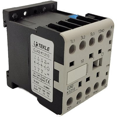 MINI CONTATOR DE FORCA CJX2-K12-380Vac