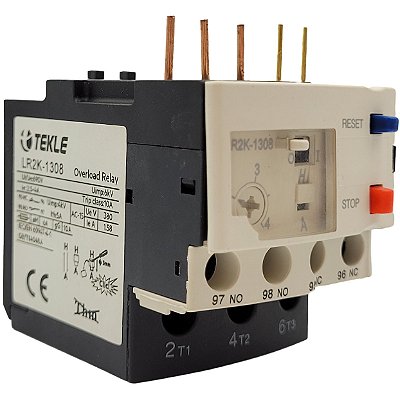 RELE DE SOBRECARGA  - LR2K-1308 - 2,5~4A (MINI CONTATOR)