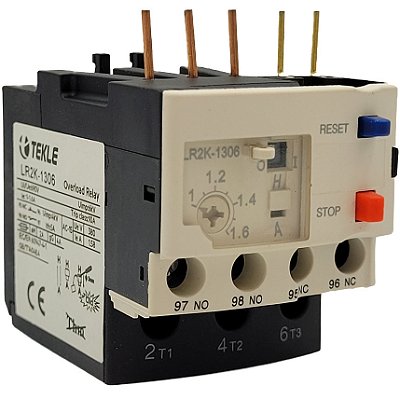 RELE DE SOBRECARGA  - LR2K-1306 - 1~1,6A (MINI CONTATOR)