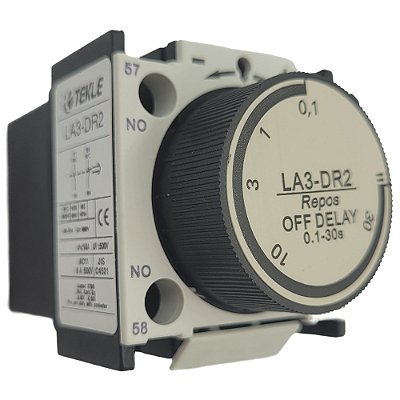 BLOCO TEMPORIZADOR LA2 - DT1 0.130S - OFF-DELAY