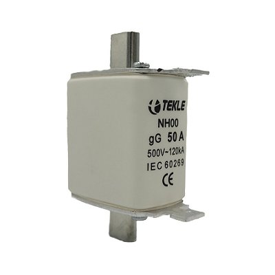 FUSIVEL RETARDADO NH00 - 500V-120KA - 50A