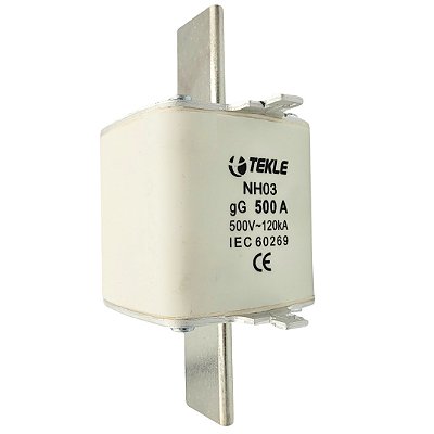 FUSIVEL RETARDADO NH03 - 500V-120KA - 500A