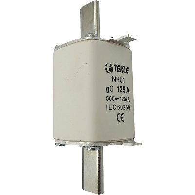 FUSIVEL RETARDADO NH01 - 500V-120KA - 125A