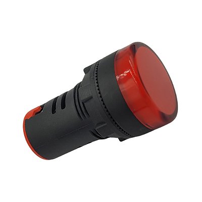 SINALEIRO LED VERMELHO 22MM 220Vca