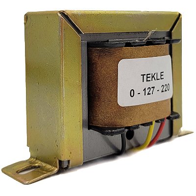 TRANSFORMADOR DE COMANDO COM FIO - E127/220VCA - S24VCA - 1A - 24VA