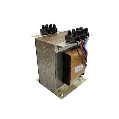 TRANSFORMADOR ISOLADOR COM BORNE  - E220/380/440VCA - S110/220VCA - 500VA