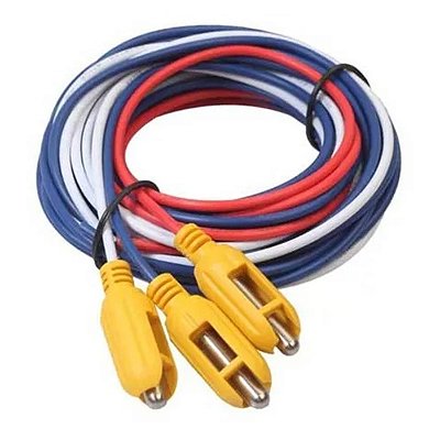 KIT 3PÇS ELETRODO PENDULO DE NIVEL - COM FIOS - VM 1,5M - BR 2,5M - AZ 3,5M