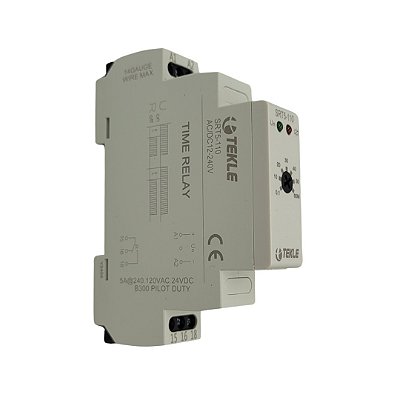 RELE DE TEMPO 60M SRT5-110 - ONDELAY  AC/DC 12-240VCA - 60HZ