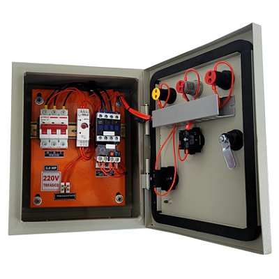 PAINEL PARA PROTEÇÃO DE COMPRESSOR TRIFÁSICO 2,0CV 220V