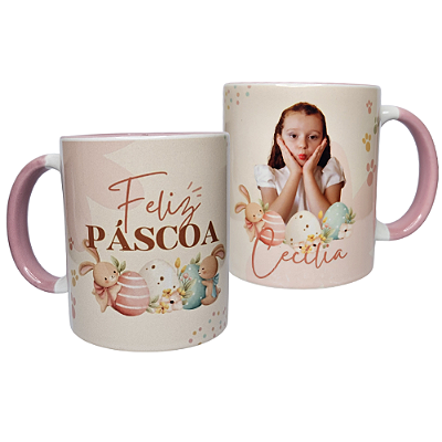 Caneca Páscoa Personalizada