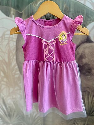 Vestido Rapunzel coleção Disney