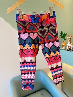 Legging corações