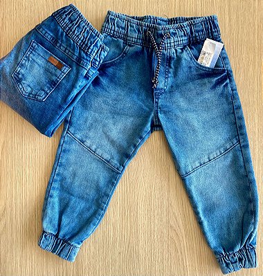 Calça jogger jeans