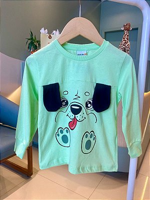 Camiseta com orelinhas
