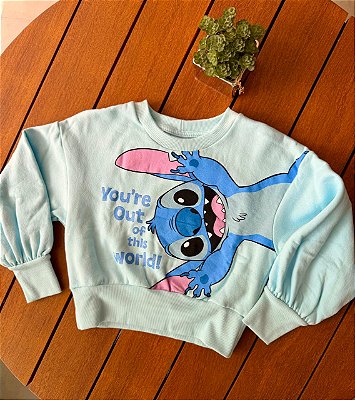 Blusão Lilo & Stich com pelucia