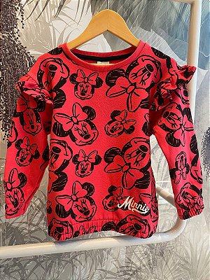 Moletom Minnie com pelucia