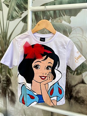 Camiseta Branca de Neve