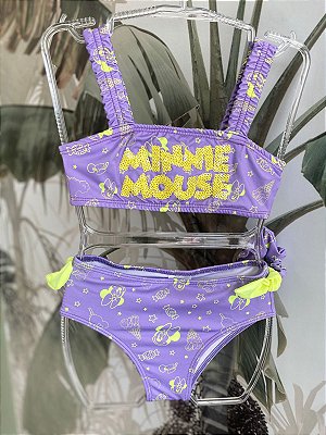 Biquini Minnie com amarrador de cabelo ULTIMA PEÇA 6