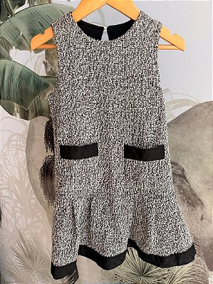 Vestido tweed charpey