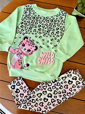 Conjunto com pelucia