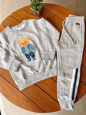 Conjunto com pelucia