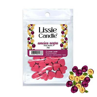 Wax Melts Ameixa Negra 35g - Vela Pastilha Aromática Perfumada