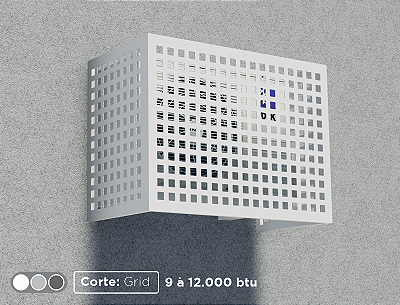 Protetor Para Ar Condicionado Em ACM, 9.000 e 12.000 BTUs