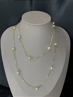 Gargantilha de Pérola 80cm