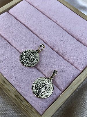 Pingente Medalha São Bento