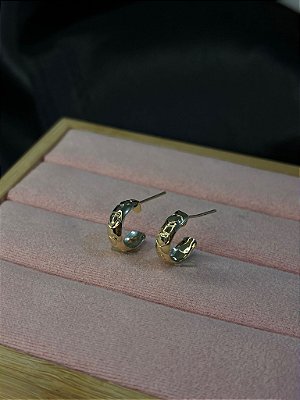 Argola Detalhada com Coração