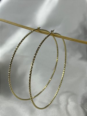 Argola Diamantada GG