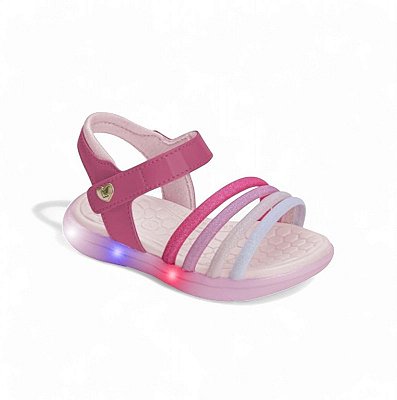 Sandália Kidy Flex de Luz Feminina Infantil