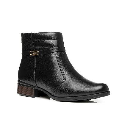 Bota Pegada  em Couro Feminina