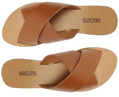Rasteirinha AnaCapri Tiras de Couro