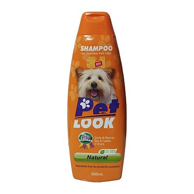 Shampoo 3x1 Pet Look Natural 500ML