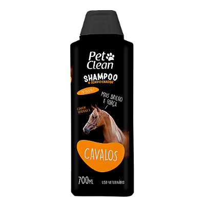 Shampoo e Condicionador Pet Clean Cavalos 700ML