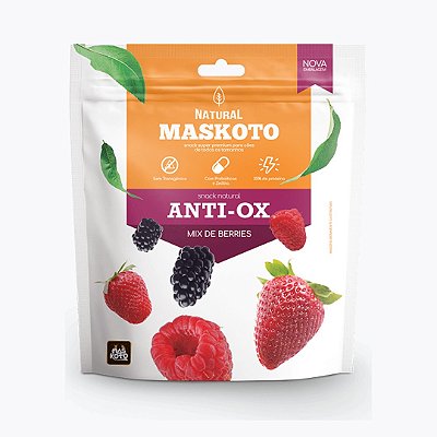 Snack Natural Maskoto Mix de Berries