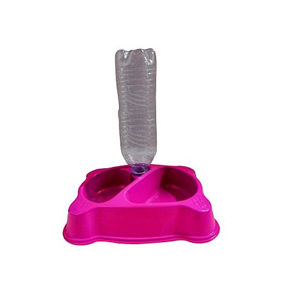 Comedouro Duplo Garrafa 500ML