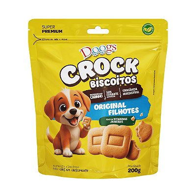 Biscoito Para Cães Doogs - Crock - 200gr
