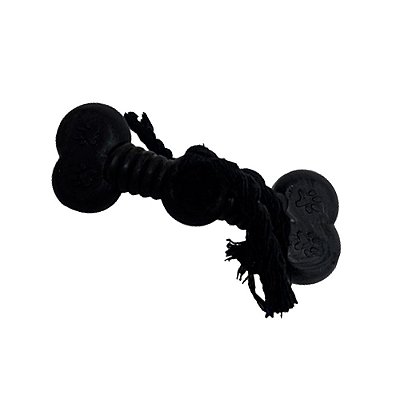 Osso Chiclete Preto Corda