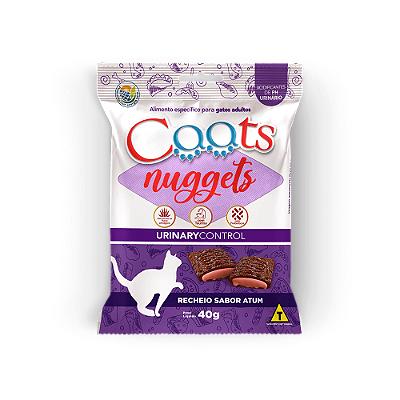 Petisco para Gato Nuggets Sabor Atum - Urinary Control