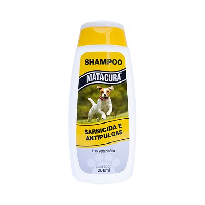 Shampoo Matacura Sarnicida e Anti Pulgas