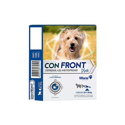 Antiparasitário Confront Plus - 10 a 20 kg
