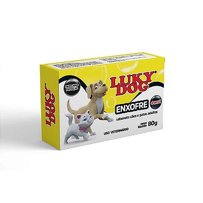 Sabonete Luky Dog Enxofre 80g