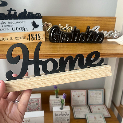PLACA DECORATIVA 20CM MDF
