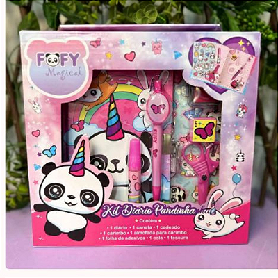 KIT DIARIO PANDINHA