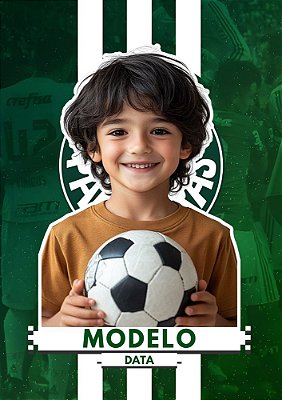 Quadro de Futebol Infantil do Palmeiras | Para Pequenos Torcedores