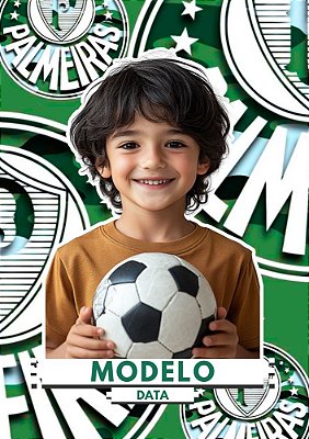 Quadro Personalizado do Palmeiras com Foto