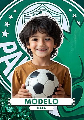 Quadro do Palmeiras com Fundo Personalizado | Design Exclusivo para Fãs