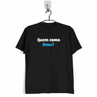 Camiseta São Miguel Arcanjo – Quem como Deus? Ninguém como Deus!